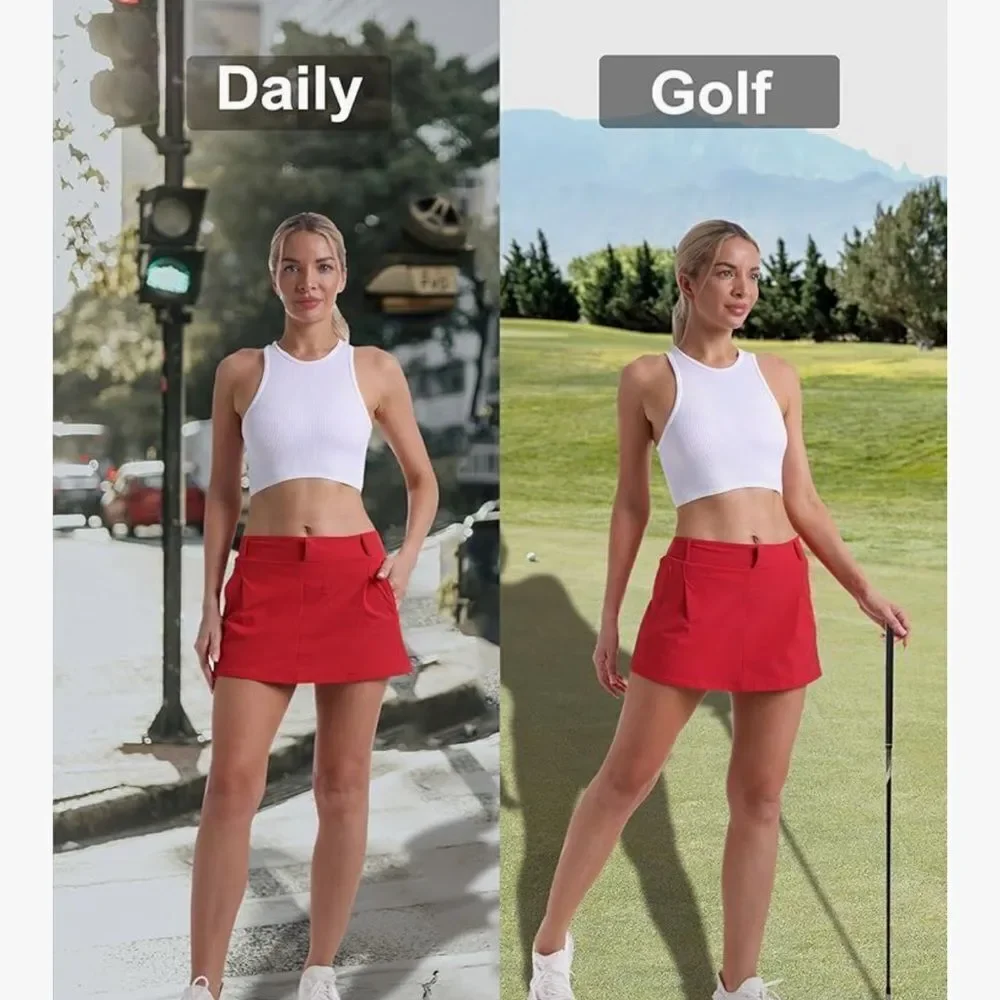 SMGZCBL Womens Tennis Skirt with Pockets Skirts for Women Daily Casual